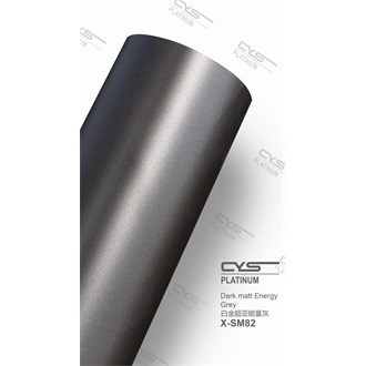 CYS Dark Matt Energy Grey car wrapping film 1,52x18m