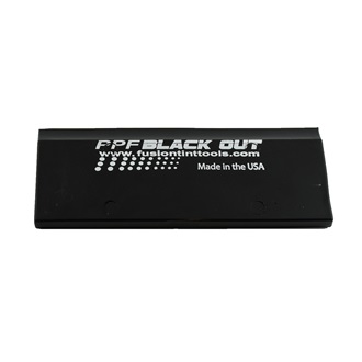Fusion PPF Black Out Squeegee, 12,5 cm long, durometer 88, single bevel