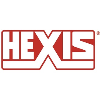 Hexis HX190WG2 gloss white 50-micron cast, air-channelled printable PVC film 1,37X45M