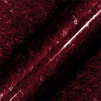 IrisTek Super Glossy Forged Carbon Fiber Red Car Wrapping Film 1,52x17,5M