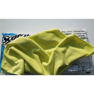 3M Microfiber Cleaning Cloth Yellow