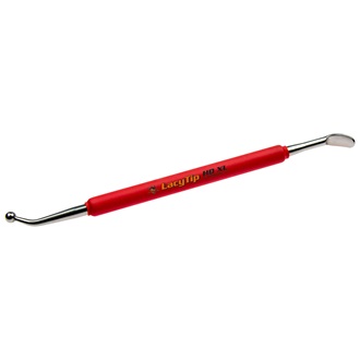 YelloTools LacyTip HD XL special tool for finishing the vinyl at hard-to-reach spots, red
