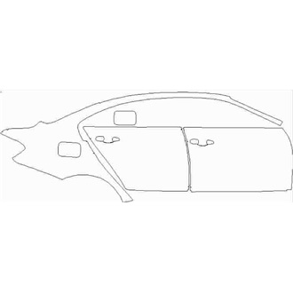 2014-2020 BMW M3 Saloon Full Right Side pre cut kit