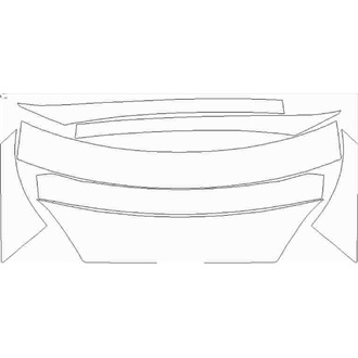 2016-2021 Tesla Model S Wear & Tear with Panoramic Sunroof pre cut kit