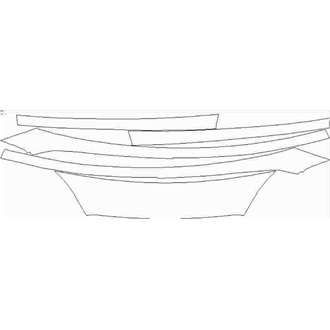 2016- Tesla Model X Wear & Tear pre cut kit