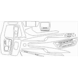 2017- BMW X3 SE/xLine Interior Trim pre cut kit