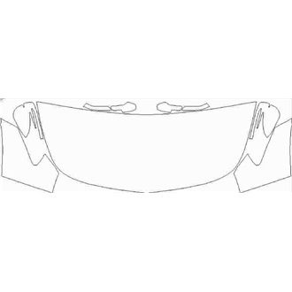 2017- Mercedes AMG GT Roadster Partial Hood pre cut kit