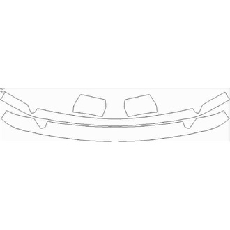 2018- Ford Mustang 5.0 V8 GT Coupe Grille pre cut kit