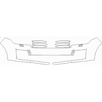 2018- Land Rover Range Rover Autobiography, Vogue SE, Vogue, Westminster Front Bumper with Washers pre cut kit