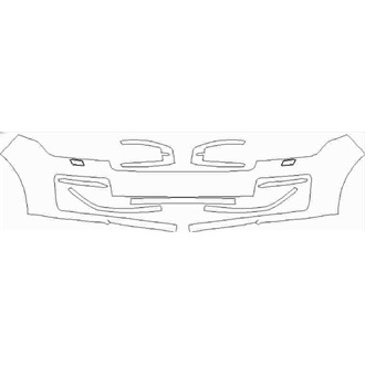 2018- Land Rover Range Rover SVAutobiography Dynamic Front Bumper with Washers pre cut kit
