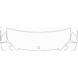 2018- Mercedes C Class AMG Line Estate Partial Hood pre cut kit