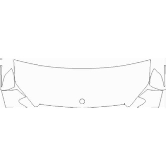 2018- Mercedes C Class Base Cabriolet Partial Hood pre cut kit