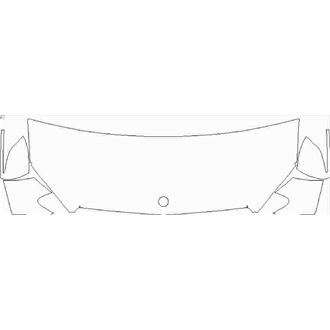 2018- Mercedes C Class Base Estate Partial Hood pre cut kit