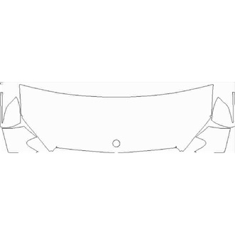 2018- Mercedes C Class Base Limousine Partial Hood pre cut kit