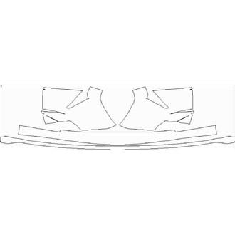 2019- Lamborghini Urus Carbon Package Rear Bumper pre cut kit