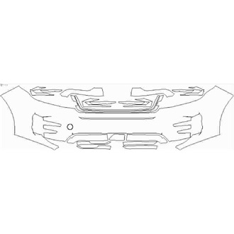 2019- Land Rover Range Rover Evoque R-Dynamic S, R-Dynamic HSE, R-Dynamic SE, R-Dynamic, First Edition Front Bumper with