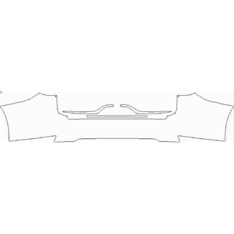 2019- Lexus RX F-Sport Rear Bumper without Sensors pre cut kit