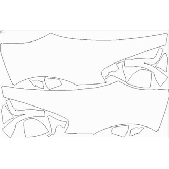 2019- McLaren GT Coupe Fender pre cut kit