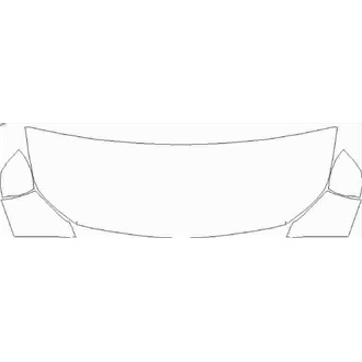 2019- Mercedes A Class Sport Limousine Partial Hood pre cut kit