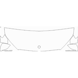 2019- Mercedes GLC Class Sport SUV Partial Hood pre cut kit