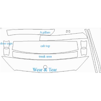 2019- Mercedes GLC Class Sport SUV Wear & Tear pre cut kit