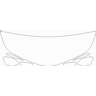 2019- Toyota Corolla Icon, Icon Tech, Design Saloon Partial Hood pre cut kit