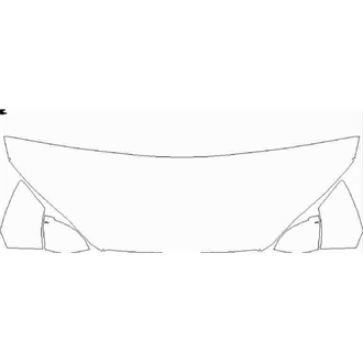2020- Audi A5 Sportback Sport Partial Hood and Mirrors pre cut kit