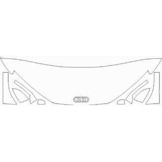 2020- Audi R8 Coupe Partial Hood pre cut kit
