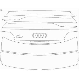 2020- Audi R8 Coupe Rear Deck Lid for V10 pre cut kit