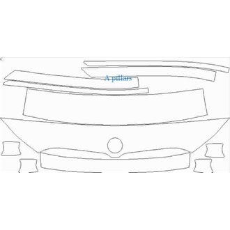 2019- BMW 7 Base/Base Hybrid (Long Wheelbase) Wear & Tear pre cut kit