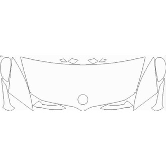2018- BMW I8 Roadster Partial Hood pre cut kit