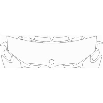2017- BMW X3 SE/xLine Partial Hood pre cut kit