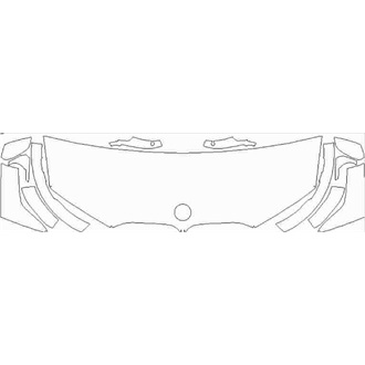 2019- BMW X7 M Partial Hood pre cut kit
