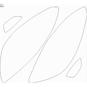 2020- Ford Kuga Zetec, Titanium Front Headlights pre cut kit