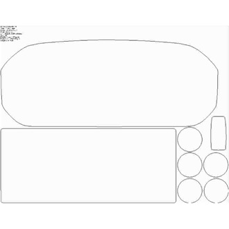 2020- Land Rover Defender Base/S/SE First Edition 90 Interior pre cut kit