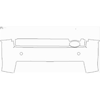 2020- Land Rover Defender Base/S/SE/First Edition with Explorer or Country Pack 90 Grille with Lower Bumper pre cut kit