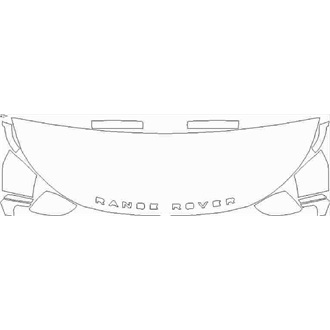 2020- Land Rover Range Rover Velar SVAutobiography Dynamic Edition Partial Hood pre cut kit