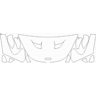 2020- McLaren 620R Coupe Partial Hood pre cut kit