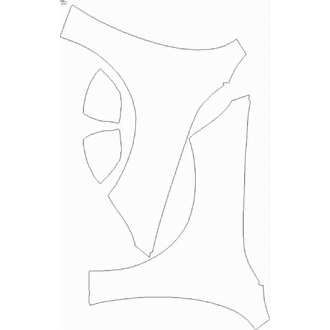 2020- Mercedes A Class A45s Aerodynamic Package Hatchback Fender and Mirrors pre cut kit