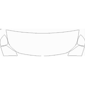 2020- Mercedes CLA Class AMG 35 Shooting Brake  Partial Hood pre cut kit