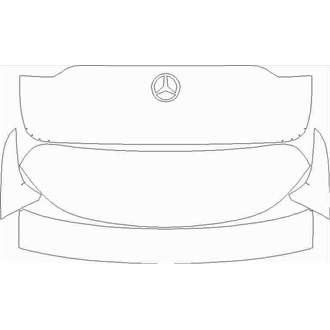 2020- Mercedes EQC AMG Rear hatch pre cut kit