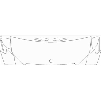 2020- Mercedes E Class AMG E 53 Saloon Partial Hood pre cut kit