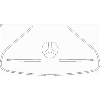 2020- Mercedes E Class AMG Line Cabriolet Grille pre cut kit