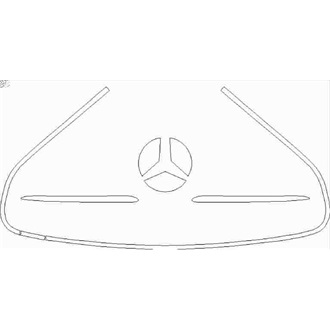 2020- Mercedes E Class AMG Line Cabriolet Grille pre cut kit