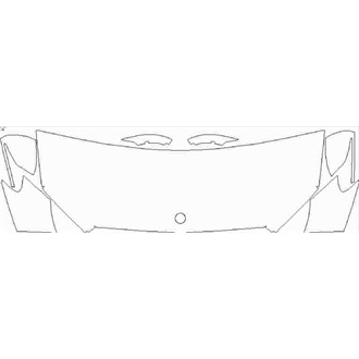 2020- Mercedes E Class AMG Line Cabriolet Partial Hood pre cut kit