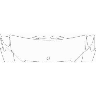 2020- Mercedes E Class AMG Line Cabriolet Partial Hood pre cut kit