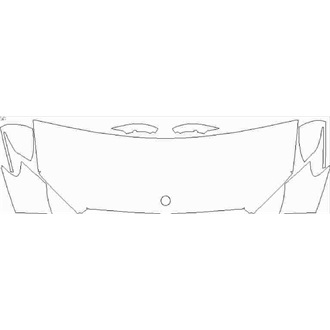 2020- Mercedes E Class AMG Line Saloon Partial Hood pre cut kit