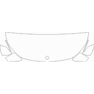 2020- Mercedes GLA Class Sport Partial Hood pre cut kit
