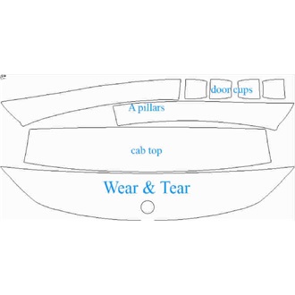 2020- Mercedes GLA Class Sport Wear & Tear pre cut kit