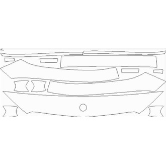 2020- Mercedes GLE Class AMG Line Coupe Wear & Tear pre cut kit